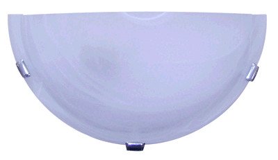 Plafonjera UFO, stenska, bela, 60 W, 1xE27, 300 mm