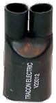 2-kraki zaključek vodnikov s polnilnim lepilom, 2x4-2x35 mm2