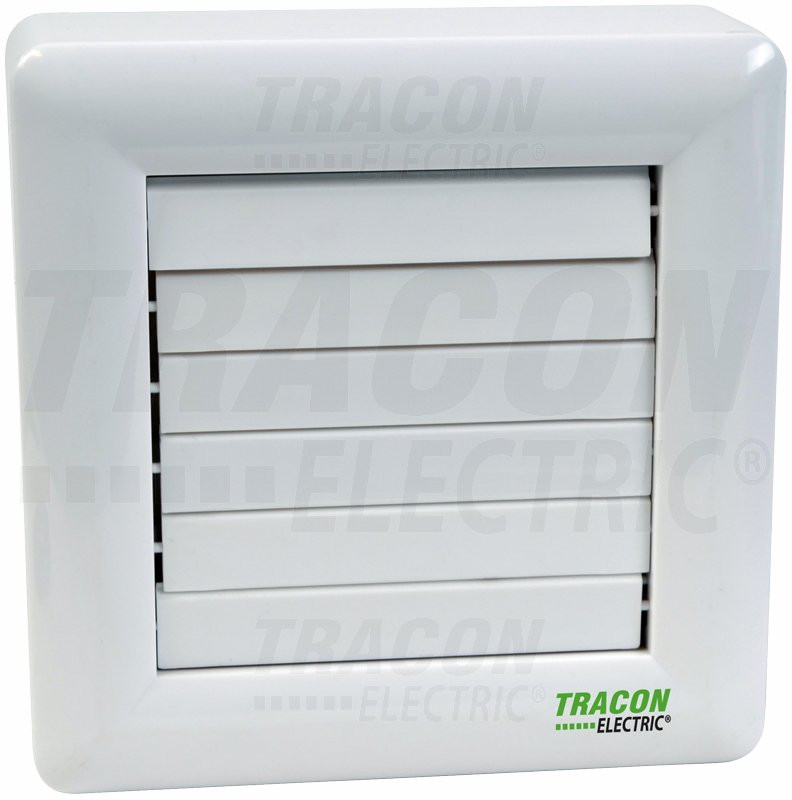 Ventilator za kopalnico z loputo in timerjem 230 VAC, 15 W, 80 m3 / h, 33 dB, 100 mm