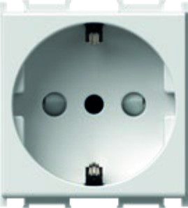 Vtičnica SCHUKO/ITA P30+KS 2P+E 16A 250V~ 2M IW