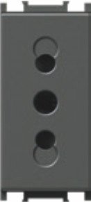 Vtičnica ITALIJANSKA P11+KS 2P+E 10A 250V~ 1M AT