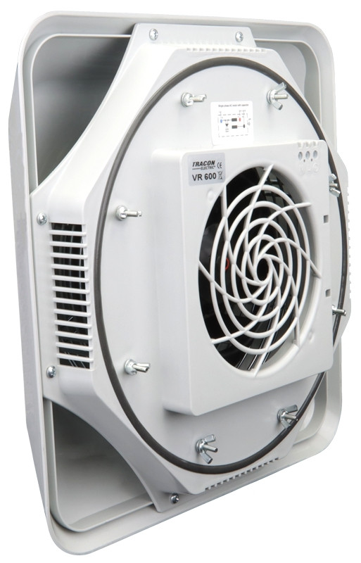 Strešni ventilator 600 m3/h, IP44, 80 W, 230 VAC, 0.45 A, 64 dB