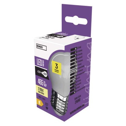 LED žarnica filament mini globe 4,2W E27 WW