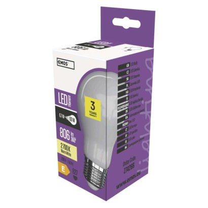 LED žarnica filament A60 6,7W E27 WW