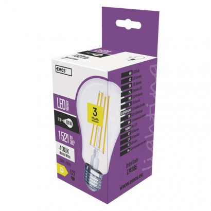 LED žarnica filament A67 11W E27 NW