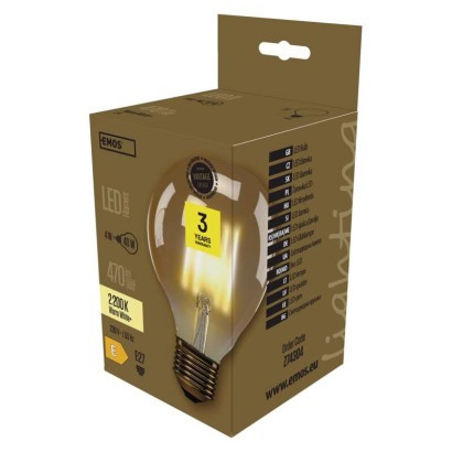 LED žarnica vintage G95 4 W E27 WW+