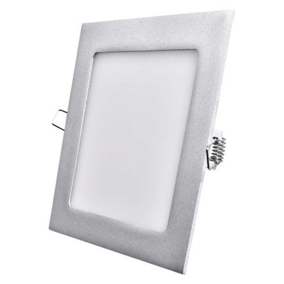 LED panel kvadratni 12,5W NW srebrni