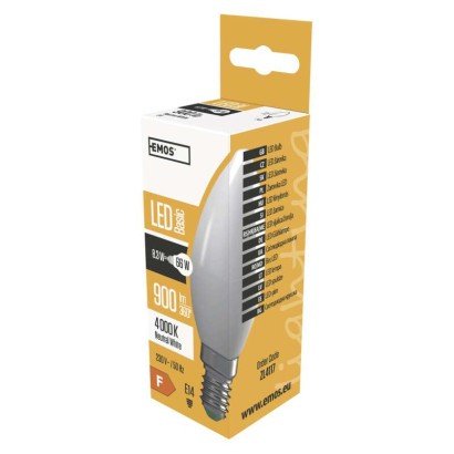 LED žarnica Basic Candle 8,3W E14 NW