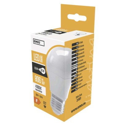 LED žarnica Basic A60 8,5W E27 NW