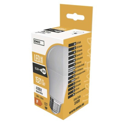 LED žarnica Basic A60 15,3W E27 NW