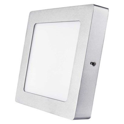 LED panel nadometni kvadratni 12,5W NW srebrni