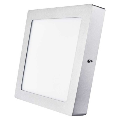 LED panel nadometni kvadratni 18W NW srebrni