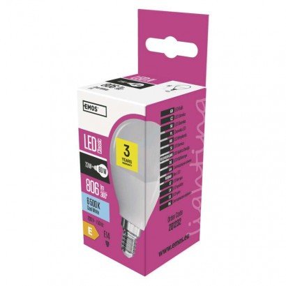 LED žarnica classic mini globe 7,3W E14 CW