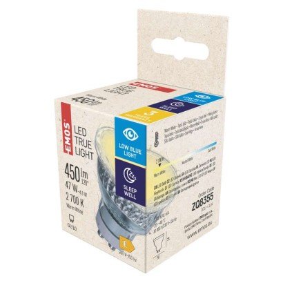 LED žarnica True Light MR16 4,8W GU10 WW
