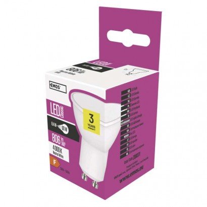 LED žarnica classic MR16 8,4W GU10 NW