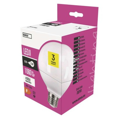 LED žarnica classic globe 11,1W E27 NW