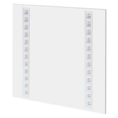 LED panel TROFFER 60×60, kvadratni, vgradni, bel, 27W NW, UGR