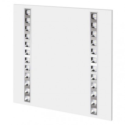 LED panel TROFFER 60×60, kvadratni, vgradni, bel, 36W NW, UGR