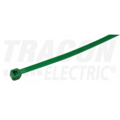 Klasična kabelska vezica, zelena 140×3.6mm, D=2-36mm, PA6.6 