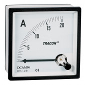Analogni ampermeter za neposredno merjenje enosmernega toka, 96×96mm, 20mA DC