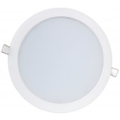 Vgradna LED kompaktna svetilka, okrogla 230VAC, 2,5W, 4000K, 220lm. IP20, EEI=F