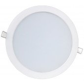 Vgradna LED kompaktna svetilka, okrogla 230VAC, 2,5W, 4000K, 220lm. IP20, EEI=F