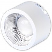LED stenska svetilka, okrogla, regulacija svetlobne barve 230V, 25W, 3000/4000/5700K, 2180/2530/2340lm, 90°, IP54, EEI=F