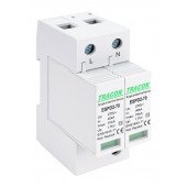 AC prenapet. odvodnik tipa T2, zamenljiv zaščit. element Uc:275V; In:40kA; Imax:70kA; Up:1,7kV; 2P