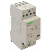 Inštalacijski kontaktor 24V, 50Hz, 2 Mod, 4×NO, AC1/AC7a, 25A