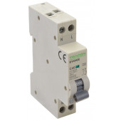 Kombinir. zaščit. stikalo, elektronsko, 2P, 1 modul, B karakteristika B40, 30mA, 6kA, AC