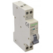 Kombinir. zaščit. stikalo, elektronsko, 2P, 1modul, C karakterist C20, 30mA, 6kA, AC