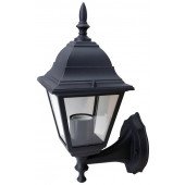 Zunanja stenska svetilka, oblika L, stoječa 230VAC, 50Hz, E27, max.60W, IP54