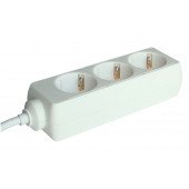 Podaljšek s 3 vtičnicami SHUKO, 3 m, 230 V, 16 A