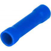 Izolirani vezni tulec 2,5 mm2, L=25 mm, d1=2,7 mm, moder