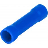 Izolirani vezni tulec 2,5 mm2, L=25 mm, d1=2,7 mm, moder