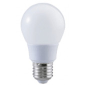 LED žarnica v obliki krogle 230 VAC, 5 W, 2700 K, E27, 350 lm, 300°, A55