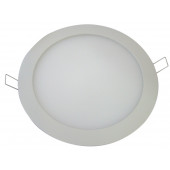 Vgradno LED svetilo, okroglo, belo 100-240 VAC; 12 W; 800 lm; D=174 mm, 4000 K; IP40, EEI=A