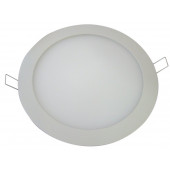 Vgradno LED svetilo, belo, downlight 220-240 VAC; 12 W; 850 lm; D=174 mm, 2700 K; IP40, EEI=F
