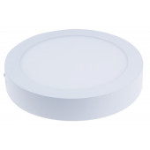 Nadometna LED svetilka, okrogla, bela, downlight 85-265 VAC; 6 W; 330 lm; D=120 mm, 4000 K; IP40, EEI=G