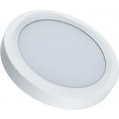 Nadometni LED panel, okrogli, beli, s čipom SAMSUNG 230 VAC; 18W; 1440lm; D=225×225 mm, 4000 K; IP20, EEI=G