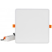 Vgradna LED svetilka-zaščitena, oglata 230 VAC, 10 W, 4000 K, 920 lm, IP66, EEI=F