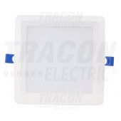 Vgradni LED panel s čipom SAMSUNG 230 VAC; 12W; 960lm; D=170×170 mm, 4000 K; IP20, EEI=A+