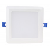 Vgradni LED panel s čipom SAMSUNG 230 VAC; 9W; 720lm; D=150×150 mm, 4000 K; IP20, EEI=G