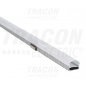 Aluminijasti profil za LED trakove, zunanja pritrditev W=10mm