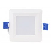 Vgradni LED panel s čipom SAMSUNG 230 VAC; 3W; 240 lm; D=86×86 mm, 4000 K; IP20, EEI=G