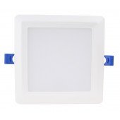 Vgradni LED panel s čipom SAMSUNG 230 VAC; 9W; 720lm; D=150×150 mm, 4000 K; IP20, EEI=G