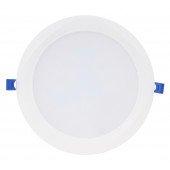 Vgradni LED panel s čipom SAMSUNG 230 VAC; 18W; 1440lm; D=225 mm, 4000 K; IP20, EEI=G