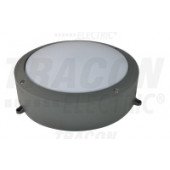 Nadometna LED svetilka, okrogla, siva, downlight 100-240 VAC; 60 W; 4200 lm; D=320 mm, 4000 K; IP65, EEI=A