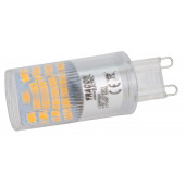 LED žarnica, G9, z aluminijastim ohišjem 230 VAC, 4 W, 2700 K, G9, 350 lm, 200°, EEI=A+