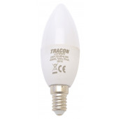 LED žarnica, oblika sveče, mlečno steklo 230 V, 50 Hz, 8 W, 4000 K, E14, 570 lm, 250°